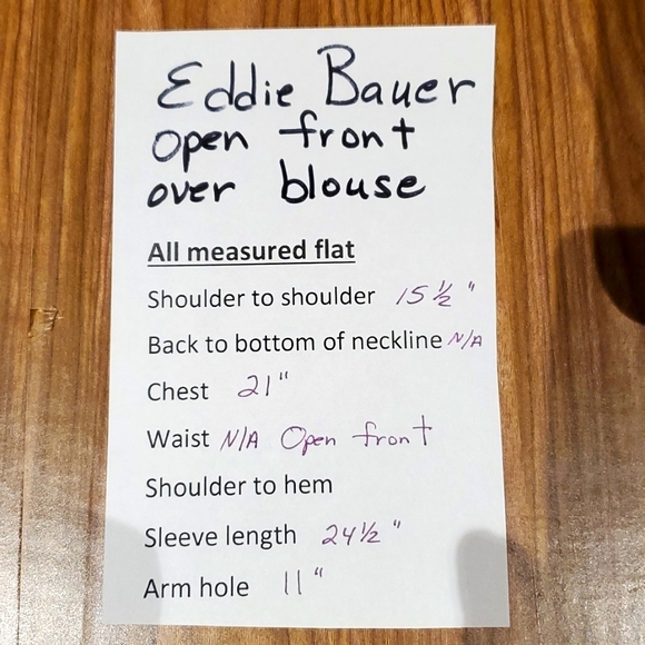 Eddie Bauer swing plaid jacket, Med. - Picture 8 of 9